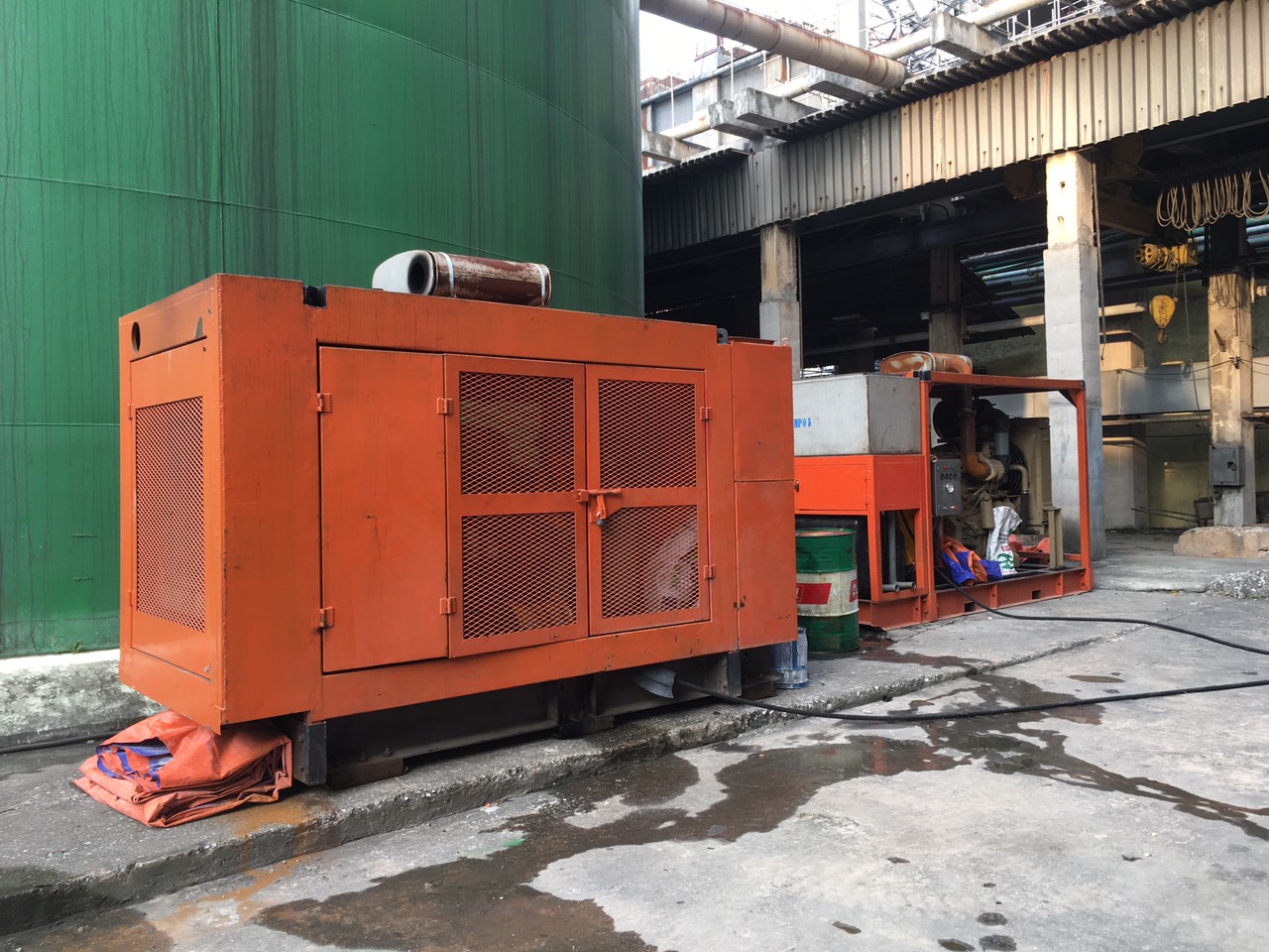 Vệ sinh thiết bị trao đổi nhiệt turbine hơi
