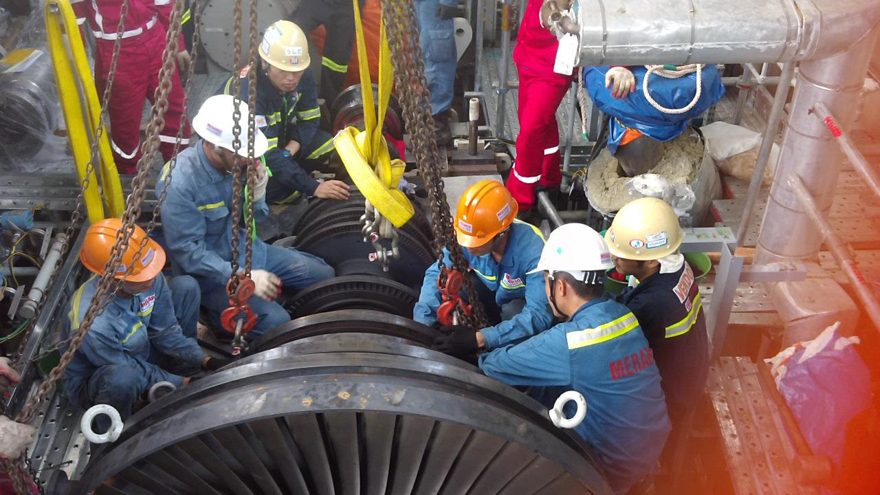Sửa chữa, bảo dưỡng Tuabin hơi 41MW