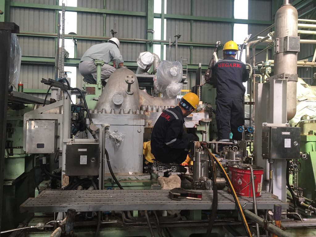 Cung cấp Dịch vụ bảo dưỡng lớn tuabin