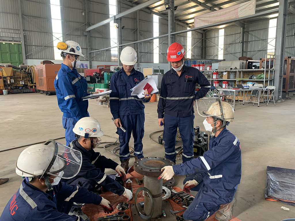 Megarig Industries hoàn thành kiểm tra chứng chỉ tay nghề cho CBCNV
